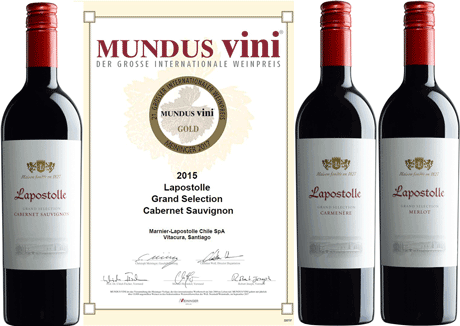 Weinpaket Lapostolle Grand Selection Mundus Vini Gold 2017